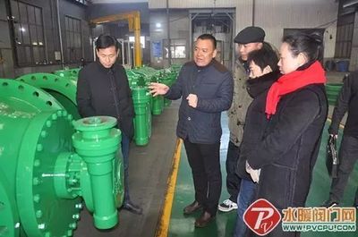 淮安市市政工程局暨中科建設開發(fā)總公司領導蒞臨卡爾斯閥門